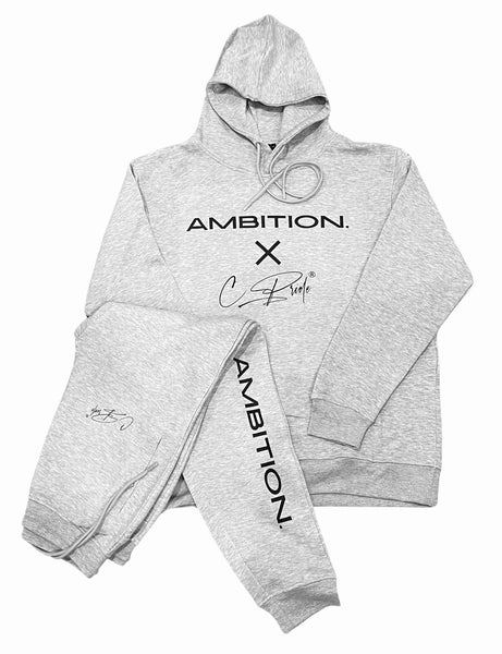 Kid's Ambition x C Pride Jogger Set - Grey/Black
