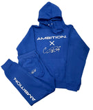 Ambition x C Pride Jogger Set - Royal Blue/White