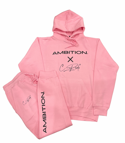 Ambition x C Pride Jogger Set - Pink/Black