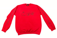 Every Style Has A Story Sleeve Sweatshirt - Red