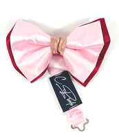 Light Pink Tricolor Bow Tie