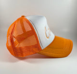 Logo Trucker Hat - Orange