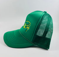 Logo Trucker Hat - Solid Green