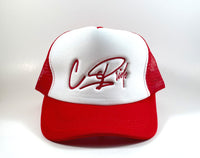 Logo Trucker Hat - Red