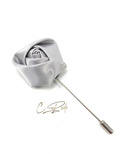 Light Grey Lapel Pin