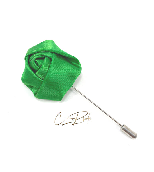 Green Lapel Pin